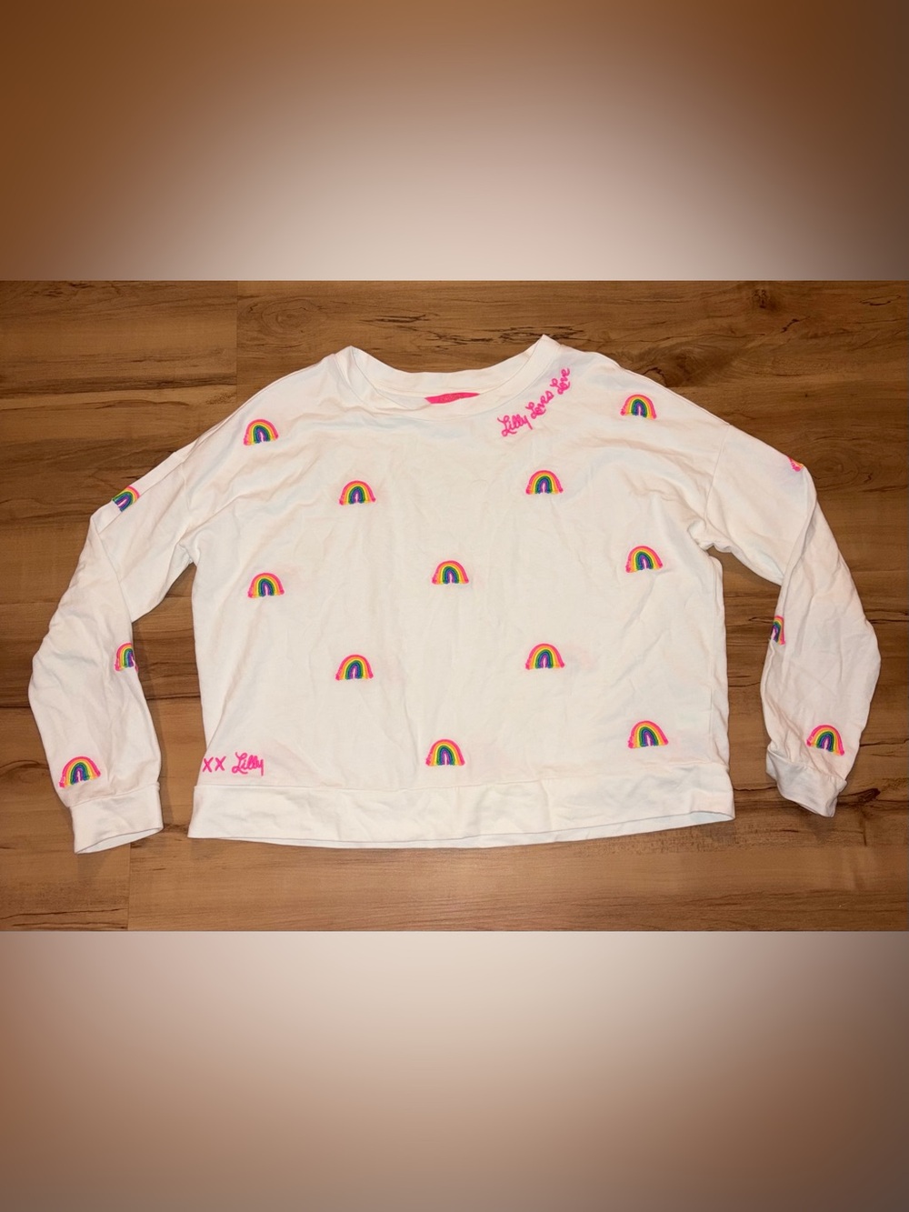 NWOT Lilly Pulitzer Sheridan Sweatshirt featuring the "Pride Palette"